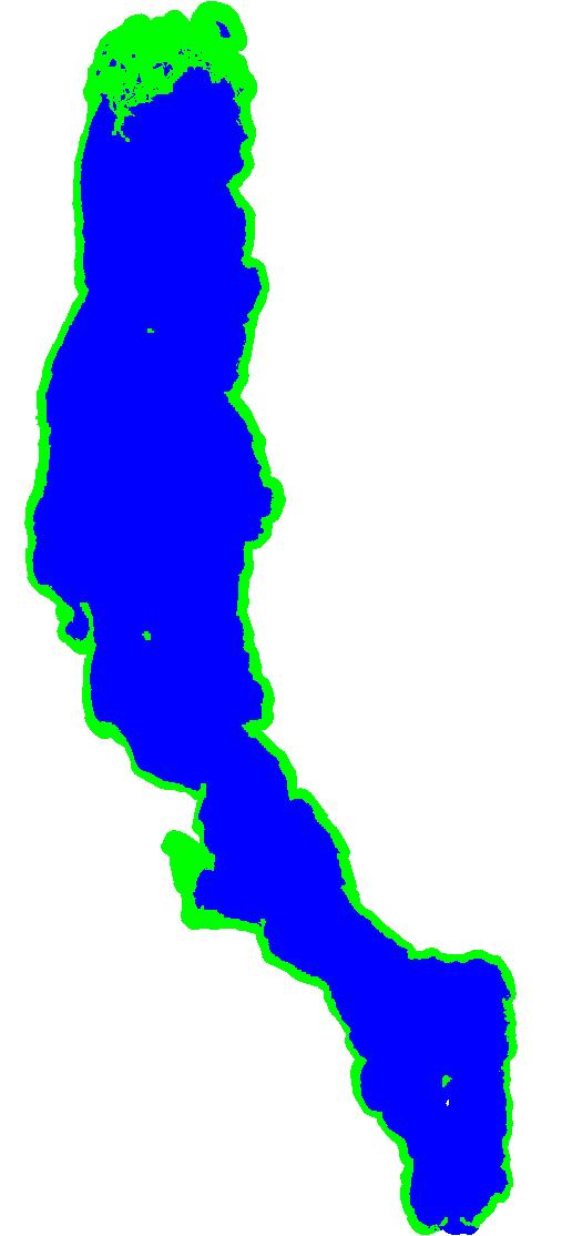 MODIS Water Mask Plot