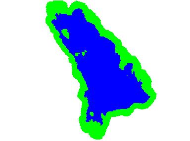 MODIS Water Mask Plot