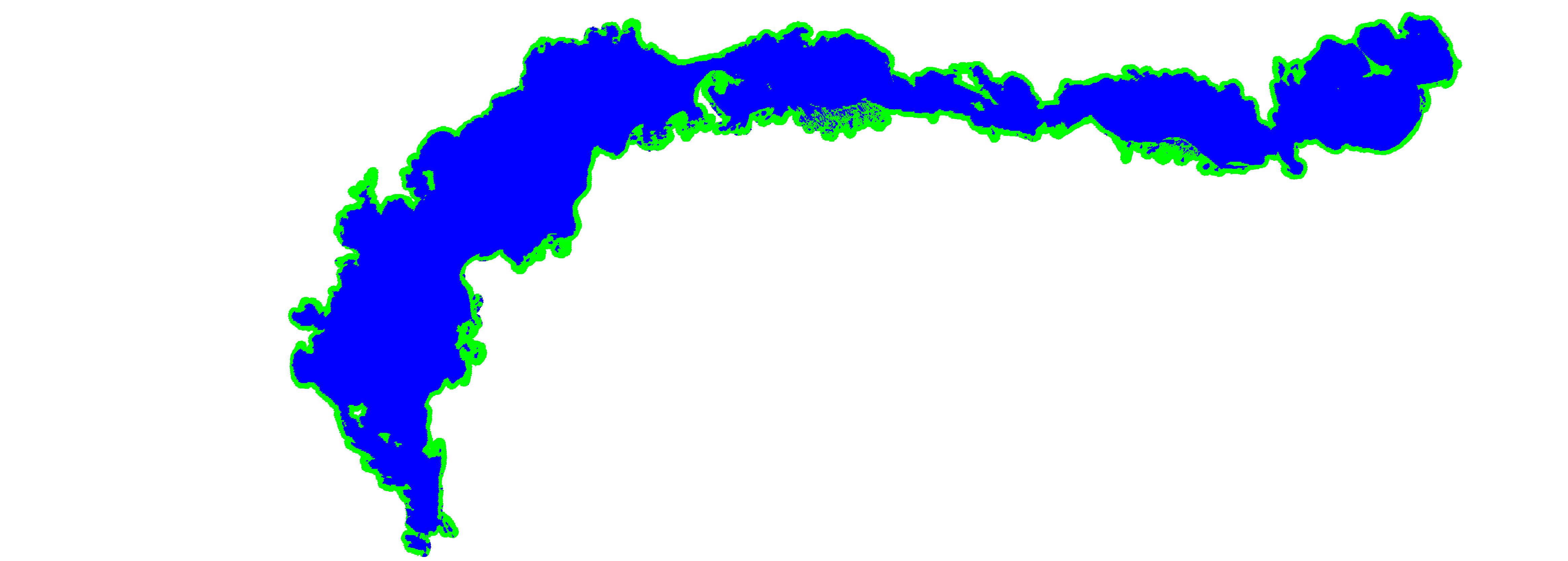 MODIS Water Mask Plot