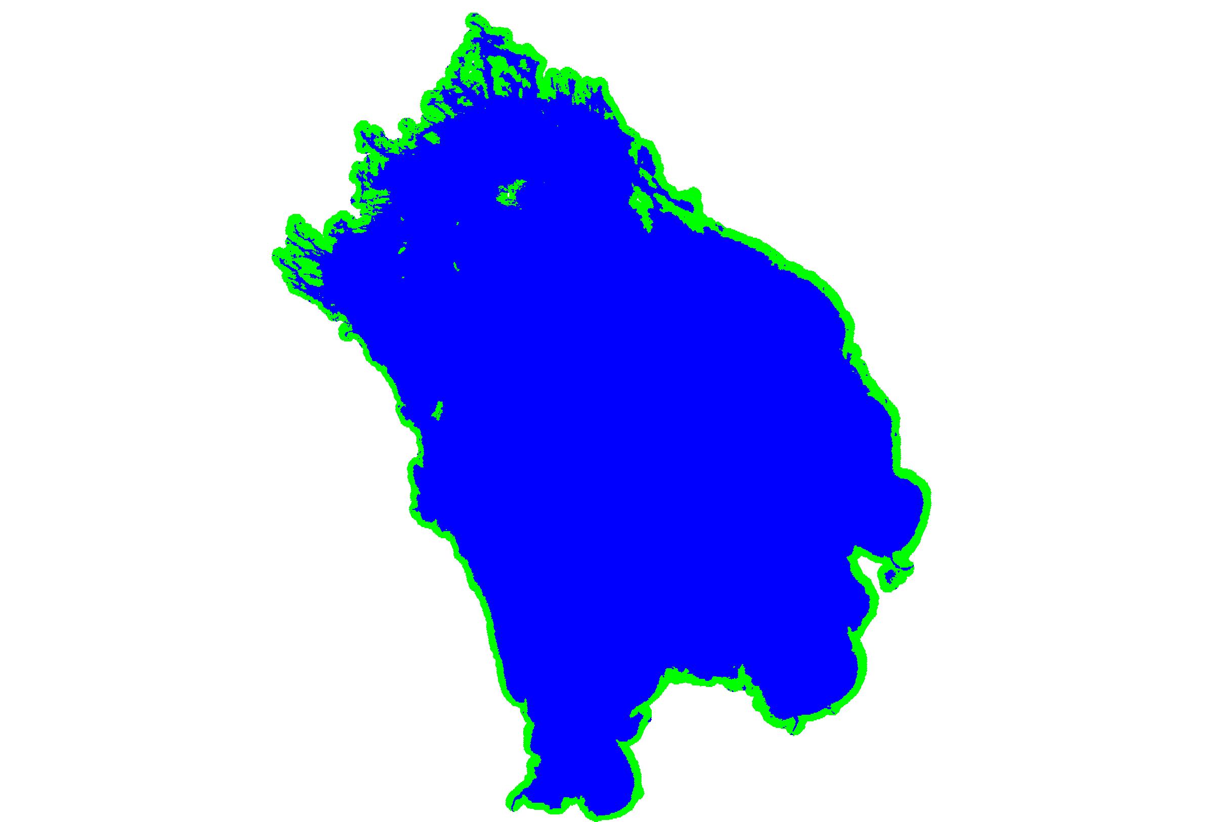 MODIS Water Mask Plot