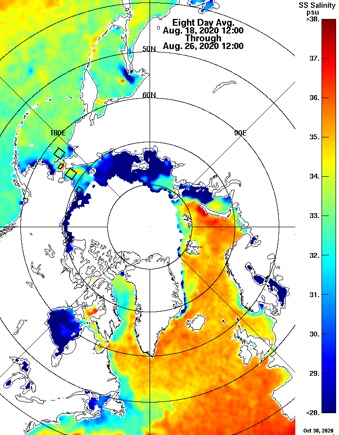 Satellite Visualization Data for the Distributed Biological Observatory ...