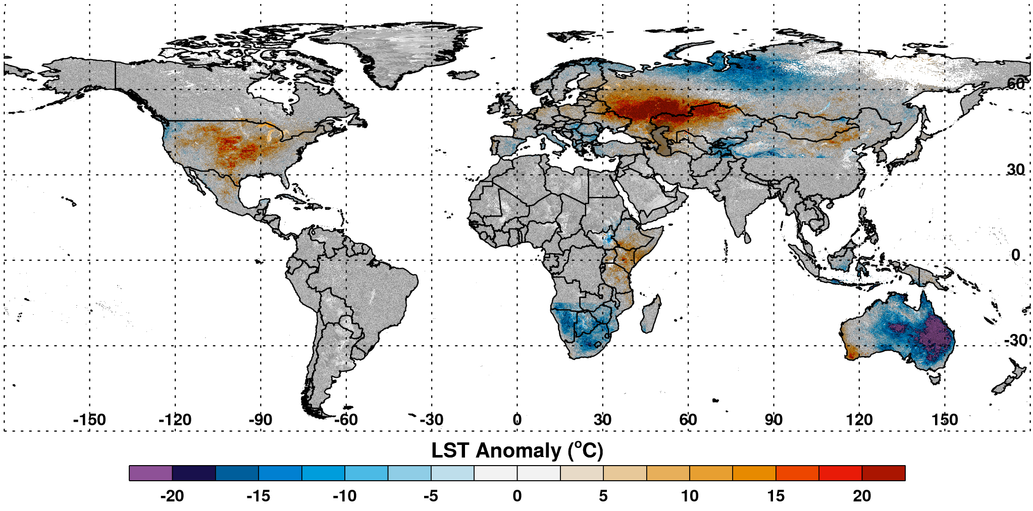 Global Anomaly Composite Map